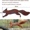 ecureuil-3 Écureuil pour Arbre - Décoration de Jardin en métal
