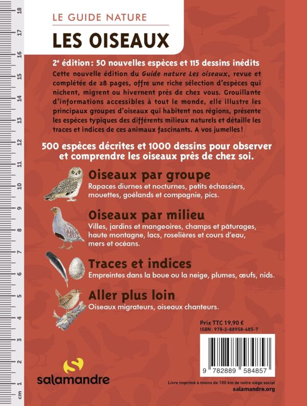 Le guide nature les oiseaux